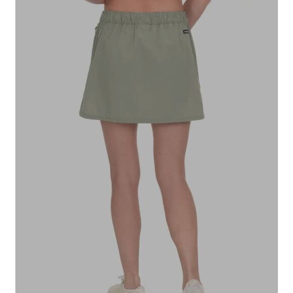 Little Donkey Andy Women's Khaki Athletic Skort Build-in Shorts Pockets UPF 50+ - Picture 3 of 6